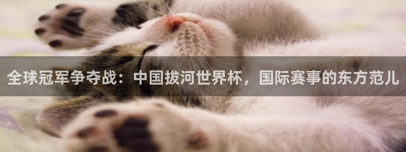 世界杯在线直播入口：全球冠军争夺战：中国拔河世界杯，国际赛事的东方范儿