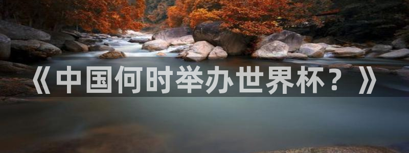 世界杯预选赛亚洲区赛程：《中国何时举办世界杯？》